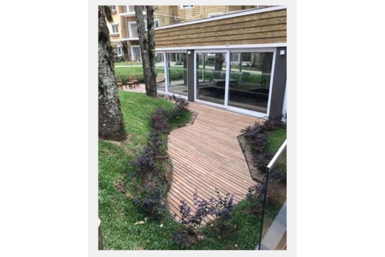 Apto 103 B,2, próximo a museus e restaurantes, condomínio com piscina aquecida. Gramado Exterior foto